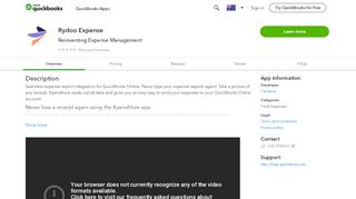 
                            9. Rydoo Expense | QuickBooks App Store