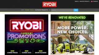 
                            3. Ryobi Tools