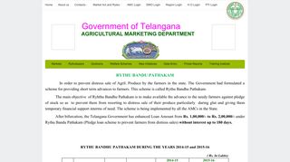 
                            9. Rythu Bandhu Pathakam - Department of Agricultural Marketing, Govt ...