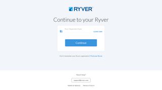 
                            1. Ryver - Login - Ryver - Sign up
