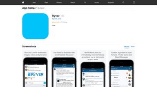
                            4. Ryver on the App Store - iTunes - Apple