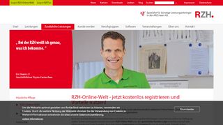 
                            2. RZH-Online-Welt - jetzt kostenlos registrieren und Vorteile nutzen ...