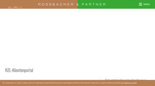 
                            10. RZL-Klientenportal | ROSSBACHER & PARTNER