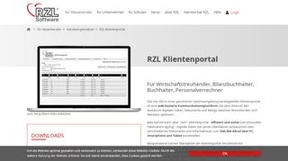 
                            3. RZL Klientenportal - RZL Software GmbH