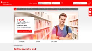 
                            6. S@ON - Direkt. Einfach. Flexibel. Smart. - Sparkasse Oberpfalz Nord