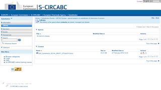 
                            3. S-CIRCABC - SETAC Europe - special session on substitution of ...