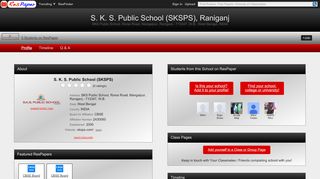 
                            5. S. K. S. Public School (SKSPS), Raniganj - ResPaper
