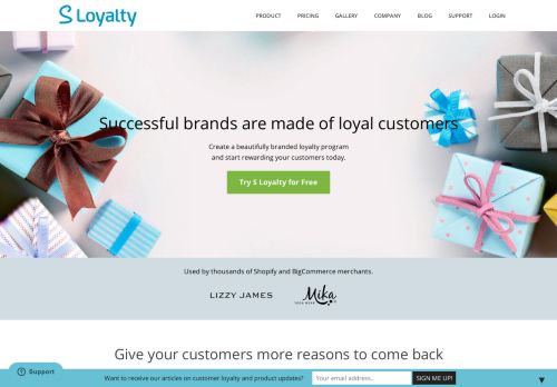 
                            13. S Loyalty - Rewards and Loyalty Program for Shopify and BigCommerce