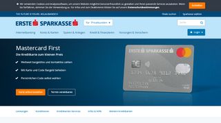 
                            12. s Mastercard First – die Kreditkarte zum kleinen Preis | Erste Bank und ...