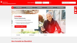 
                            7. S-Online | Sparkasse Neubrandenburg-Demmin