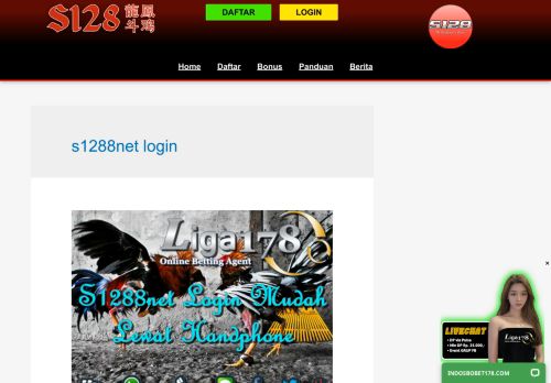 
                            5. s1288net login Archives | Agen Ayam S128 | S1288 - Liga178