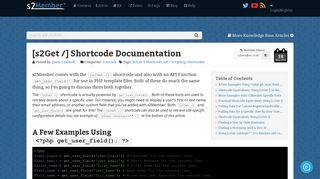 
                            5. [s2Get /] Shortcode Documentation | s2Member®
