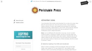 
                            11. s2member notes | Perishable Press