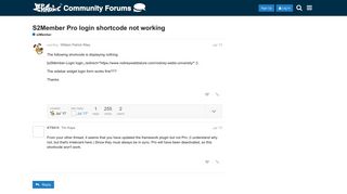 
                            9. S2Member Pro login shortcode not working - s2Member - Community ...