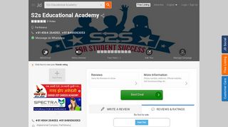 
                            12. S2s Educational Academy, Parthibanur - Tutorials in ... - Justdial