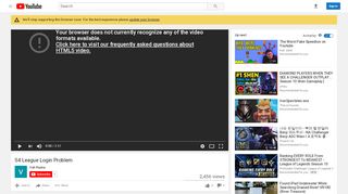 
                            3. S4 League Login Problem - YouTube