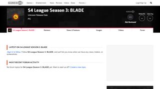 
                            10. S4 League Season 3: BLADE - GameSpot