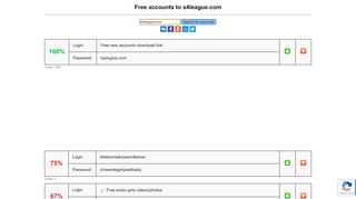 
                            10. s4league.com - free accounts, logins and passwords