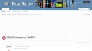 
                            5. [S5560] Débloquer avec FastGSM - Déblocage Gratuit & Autres ...