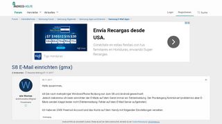 
                            11. S8 E-Mail einrichten (gmx) - Samsung E-Mail Apps – Android-Hilfe.de
