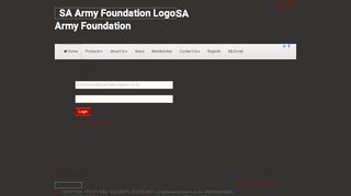 
                            1. SA Army Foundation | Log in