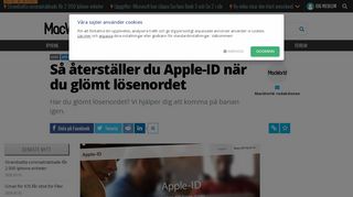 
                            7. Så återställer du Apple-ID när du glömt lösenordet - MacWorld - IDG