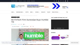 
                            10. SA FinTech Firm Sureswipe Buys Humble Till - TechFinancials