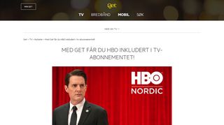 
                            3. Så lett får du HBO Nordic inkludert i tv-abonnementet - Get