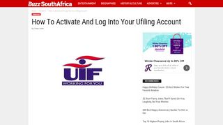 
                            13. SA UIF: Here's How To Activate And Log Into Your Ufiling Account