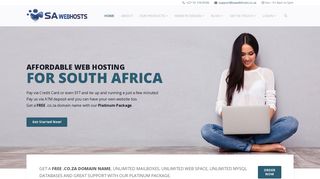 
                            1. SA Webhosts | South Africa Web Hosting - Home