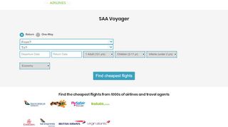 
                            10. SAA Voyager & Specials | Sa-Airlines