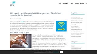 
                            2. saarfy betreibt öffentliches WLAN im Saarland - Jetzt mit EU Förderung