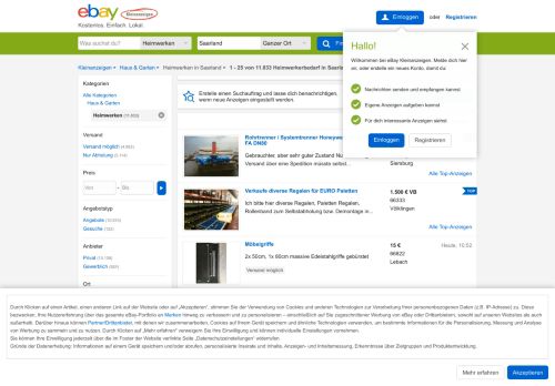 
                            4. Saarland - eBay Kleinanzeigen