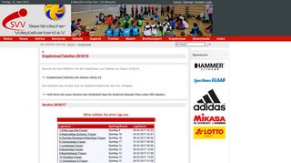 
                            11. Saarländischer Volleyballverband e.V.: Ergebnisse
