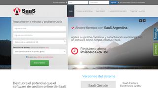 
                            2. SaaS Argentina. Sistema de gestión online simple, intuitivo y fácil.