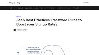 
                            5. SaaS Best Practices: Password Rules to Boost your Signup ...