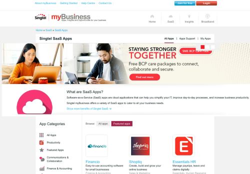 
                            9. SaaS Catalogue | myBusiness - myBusiness - Singtel