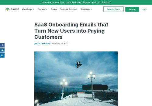 
                            7. SaaS Onboarding Emails Turn New Users into Paying Customers ...
