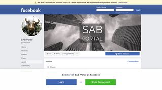 
                            12. SAB Portal - About | Facebook