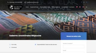 
                            13. Saberes Ancestrales Mapuche - Rutas Ancestrales Araucarias