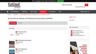 
                            9. Sabinet | South African Institute of Professional Accountants (SAIPA)