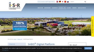 
                            7. SABIS® Digital Platform – ISR International School on the ...