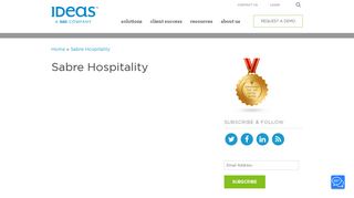 
                            11. Sabre Hospitality | IDeaS - IDeaS Revenue Solutions