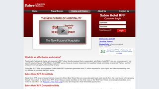
                            11. Sabre Hotel RFP ~ hotelschains