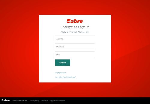 
                            2. Sabre Travel Network - Sabre Login