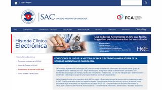 
                            9. SAC | Sociedad Argentina de Cardiología Condiciones de uso de la ...