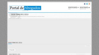 
                            8. SACAR TURNO EN EL SECLO - Foros del Portal de Abogados
