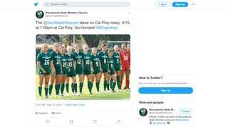 
                            6. Sacramento State Women's Soccer on Twitter: 