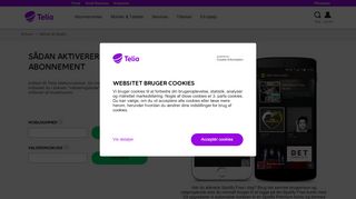 
                            5. Sådan aktiverer du Spotify med dit Telia Erhvervsabonnement - Se mere