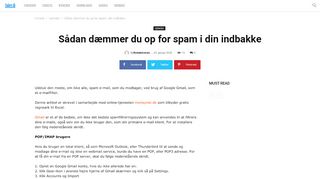 
                            13. Sådan dæmmer du op for spam i din indbakke - Codecs.dk